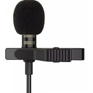 Microphone Cravate Filaire Jack 3.5Mm Avec Pince - Cable 1.5M-GROUPE H4 Clearance