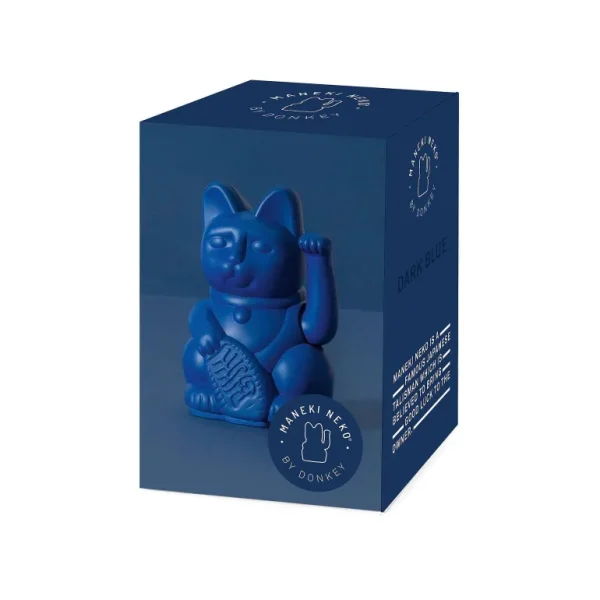 Mini Lucky Cat - Bleu Marine-DONKEY PRODUCTS Fashion