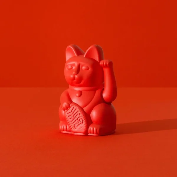 Mini Lucky Cat - Rouge-DONKEY PRODUCTS Cheap