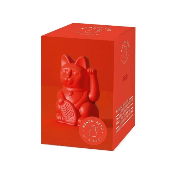Mini Lucky Cat - Rouge-DONKEY PRODUCTS Cheap