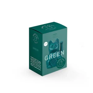Mini Lucky Cat - Vert-DONKEY PRODUCTS Best Sale