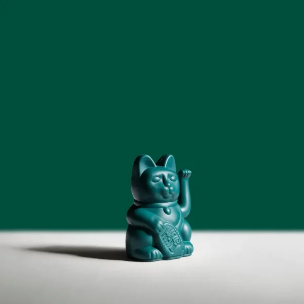 Mini Lucky Cat - Vert-DONKEY PRODUCTS Best Sale