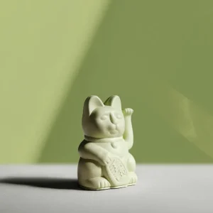Mini Lucky Cat - Vert Clair-DONKEY PRODUCTS Fashion