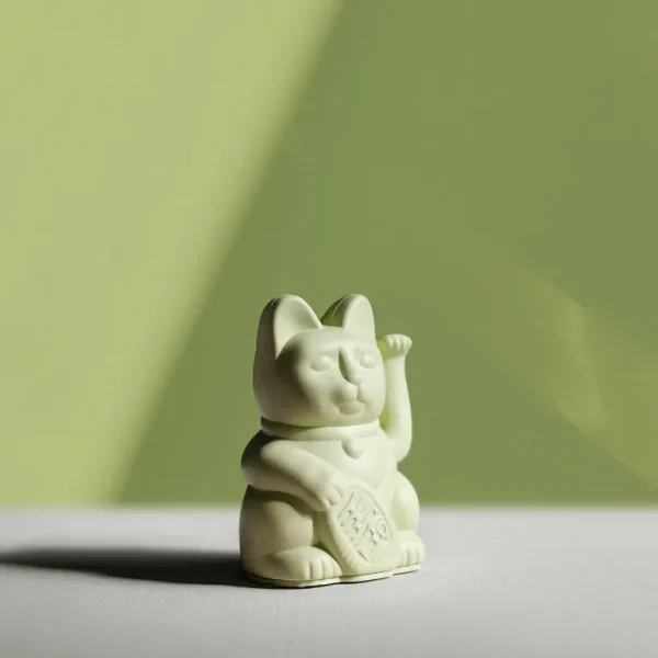 Mini Lucky Cat - Vert Clair-DONKEY PRODUCTS Fashion