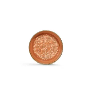 Mini Plateau Berbere O 16.5 Cm - Terracotta-RYON DISTRIBUTION Hot