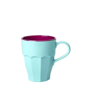 Mug Melamine H 10.5 Cm - Menthe-RICE Hot