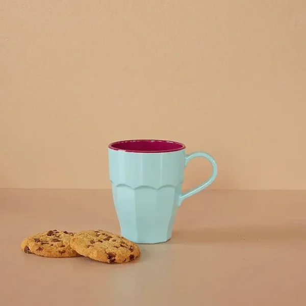 Mug Melamine H 10.5 Cm - Menthe-RICE Hot