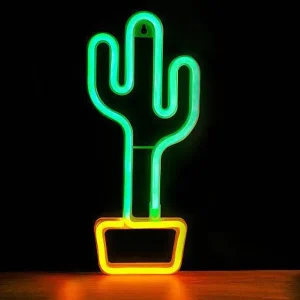 Neon Lumineux Cactus-GROUPE H4 Flash Sale
