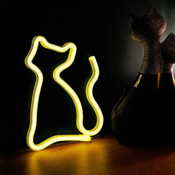 Neon Lumineux Chat-GROUPE H4 Online