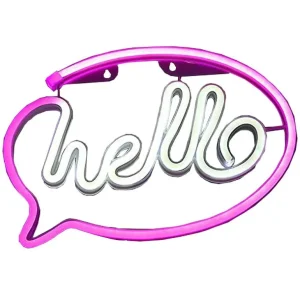 Neon Lumineux Hello-GROUPE H4 Hot