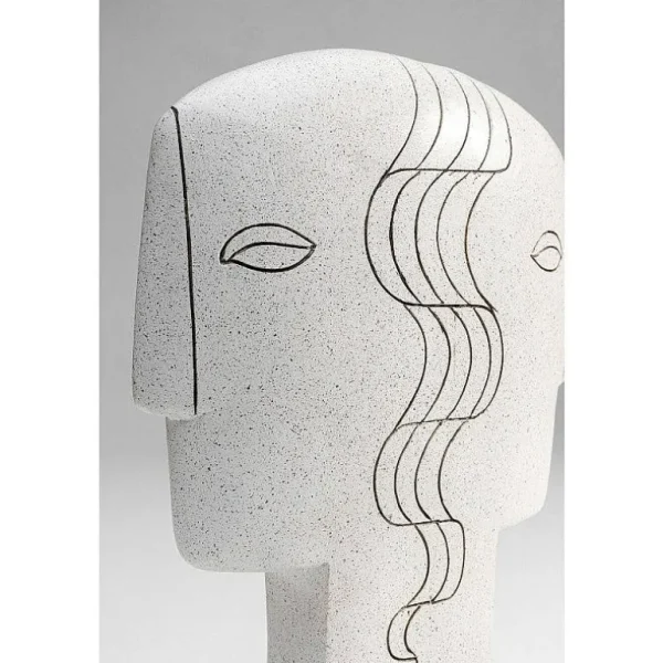 Objet Déco Visages H.17 Cm-KARE DESIGN Clearance