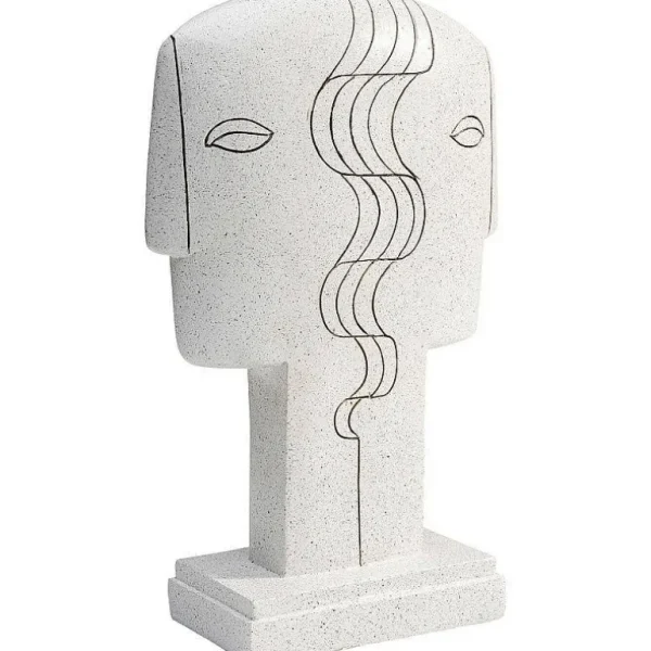 Objet Déco Visages H.17 Cm-KARE DESIGN Clearance