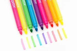 Boites De 9 Feutres Fluos-OMY Clearance