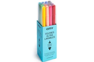 Boites De 16 Feutres Ultra-Lavables-OMY Flash Sale
