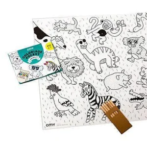 Coloriage Pocket - Animals-OMY Hot