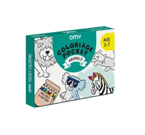 Coloriage Pocket - Animals-OMY Hot