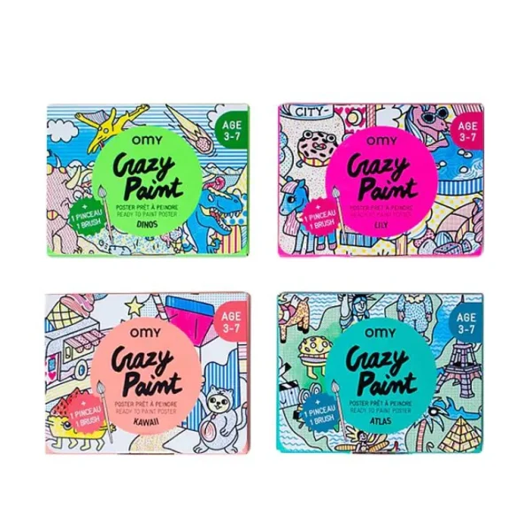 Crazy Paint - Plusieurs Modeles-OMY Best Sale