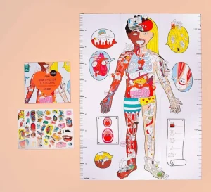 Poster + Stickers - My Body-OMY Flash Sale