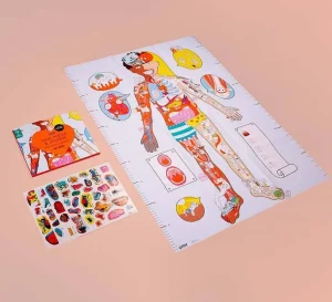Poster + Stickers - My Body-OMY Flash Sale