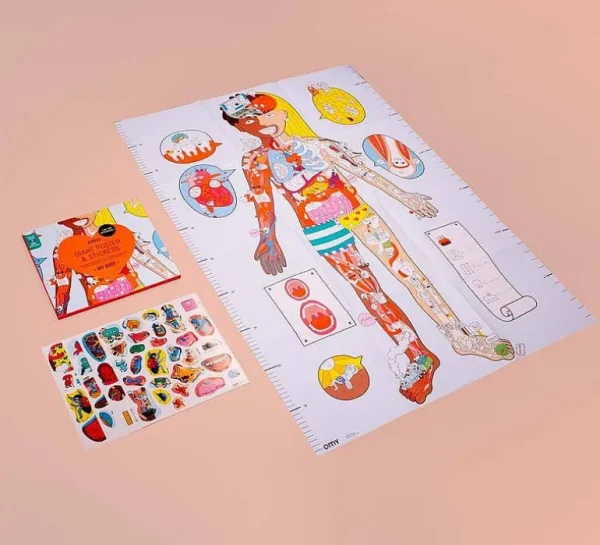 Poster + Stickers - My Body-OMY Flash Sale