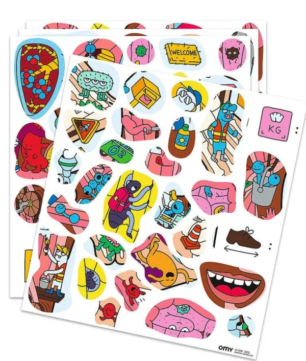 Poster + Stickers - My Body-OMY Flash Sale