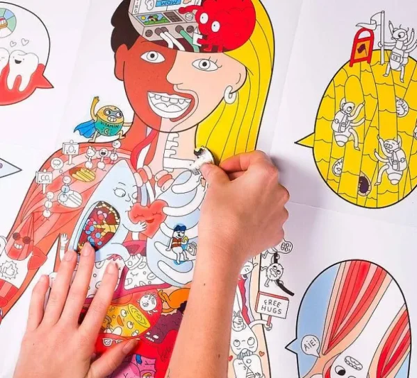 Poster + Stickers - My Body-OMY Flash Sale