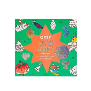 Poster Geant A Colorier - Sapin Geant & Stickers-OMY Cheap