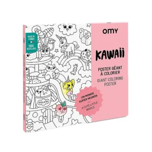 Poster Geant A Colorier - Kawai-OMY Shop