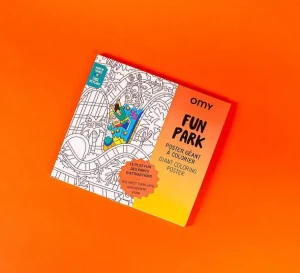 Poster Geant A Colorier - Fun Park-OMY Store