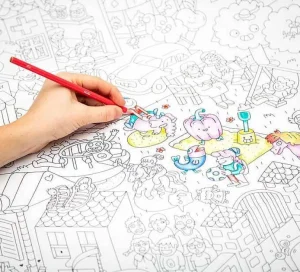Poster Geant A Colorier - Kids Life-OMY Sale