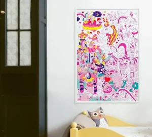 Poster Geant A Colorier - Lily-OMY Best