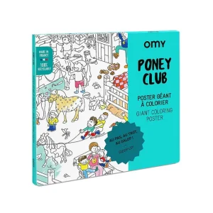 Poster Geant A Colorier - Pony Club-OMY Online