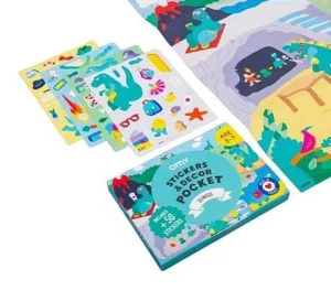 Stickers Décor Pocket - Dinos-OMY New
