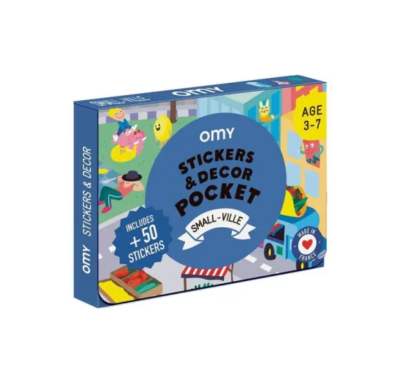 Stickers Décor Pocket - Small Ville-OMY Hot