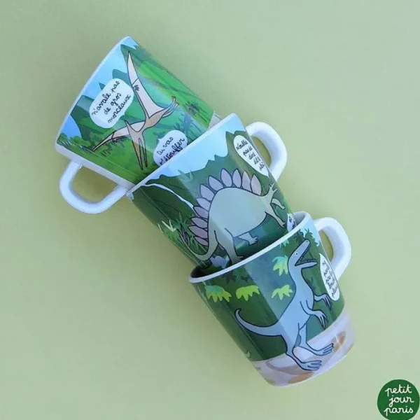 Petit Mug Les Dinosaures - "Bouche Pleine"-PETIT JOUR Discount