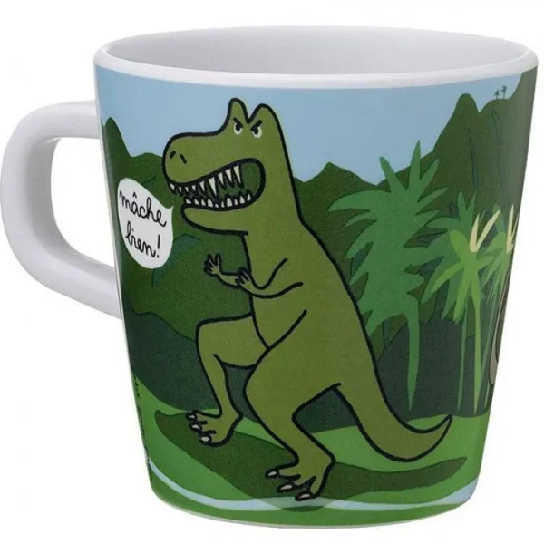 Petit Mug - Les Dinosaures "Mache Bien"-PETIT JOUR Best Sale