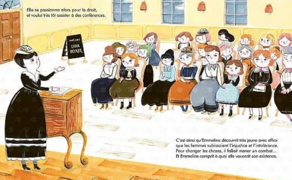 Petite & Grande Livre - Emmeline Pankhurst-ELCY New
