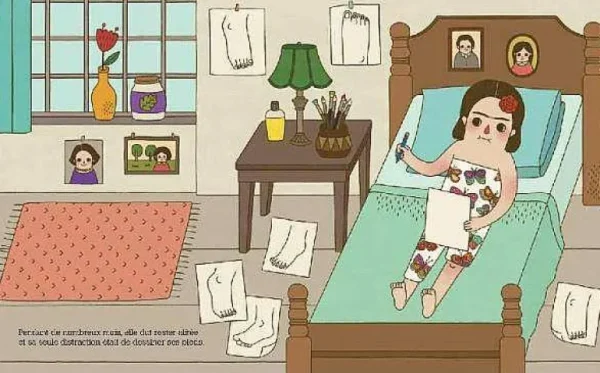 Petite & Grande Livre - Frida Kahlo-ELCY Hot