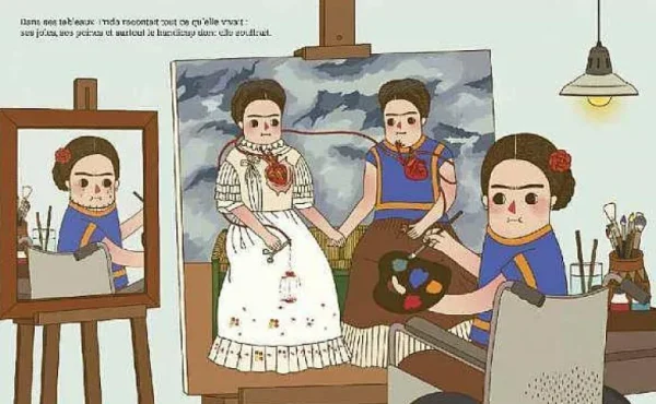 Petite & Grande Livre - Frida Kahlo-ELCY Hot