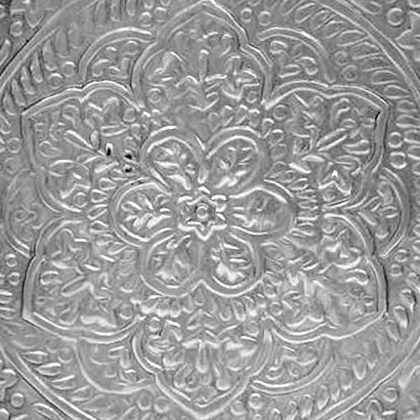 Plateau Berbere O 45 Cm - Argent-RYON DISTRIBUTION Outlet