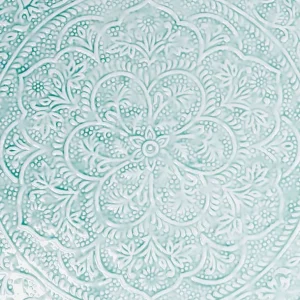 Plateau Berbere O 60 Cm - Bleu Clair-RYON DISTRIBUTION Flash Sale