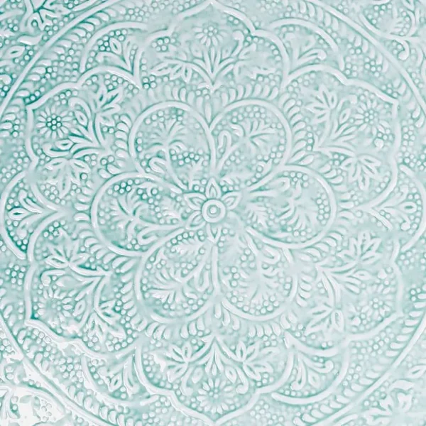 Plateau Berbere O 60 Cm - Bleu Clair-RYON DISTRIBUTION Flash Sale