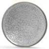 Plateau Berbere O 60 Cm - Gris-RYON DISTRIBUTION Fashion