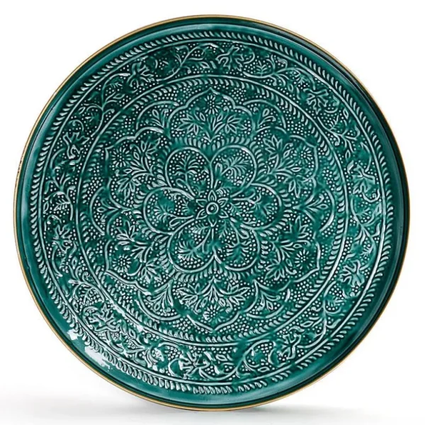 Plateau Berbere O 60 Cm - Kaki-RYON DISTRIBUTION Cheap