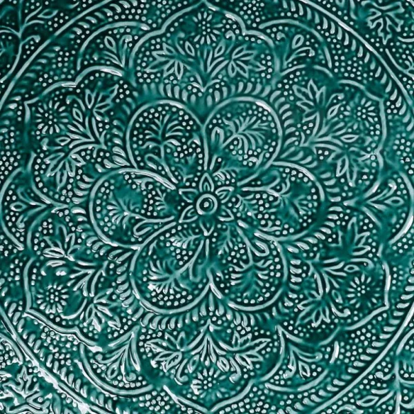 Plateau Berbere O 60 Cm - Kaki-RYON DISTRIBUTION Cheap