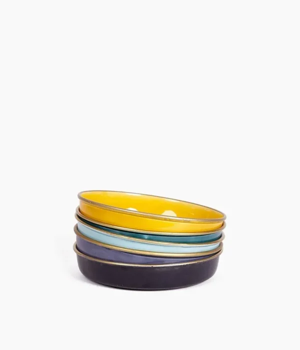 Plateau Berbere O 60 Cm - Moutarde-RYON DISTRIBUTION Best