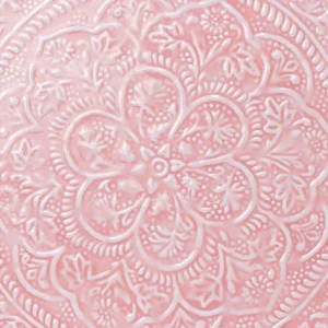 Plateau Berbere O 45 Cm - Rose-RYON DISTRIBUTION Fashion