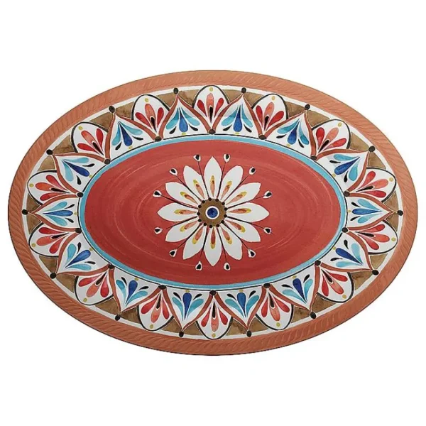 Plateau Ovale Melamine - Madrid-SERAFINO ZANI Store