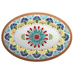 Plateau Ovale Melamine - Porto-SERAFINO ZANI Shop