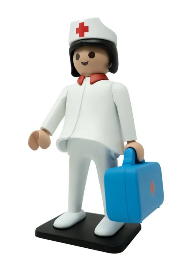 Playmobil Vintage L'Infirmiere-PLASTOY Hot